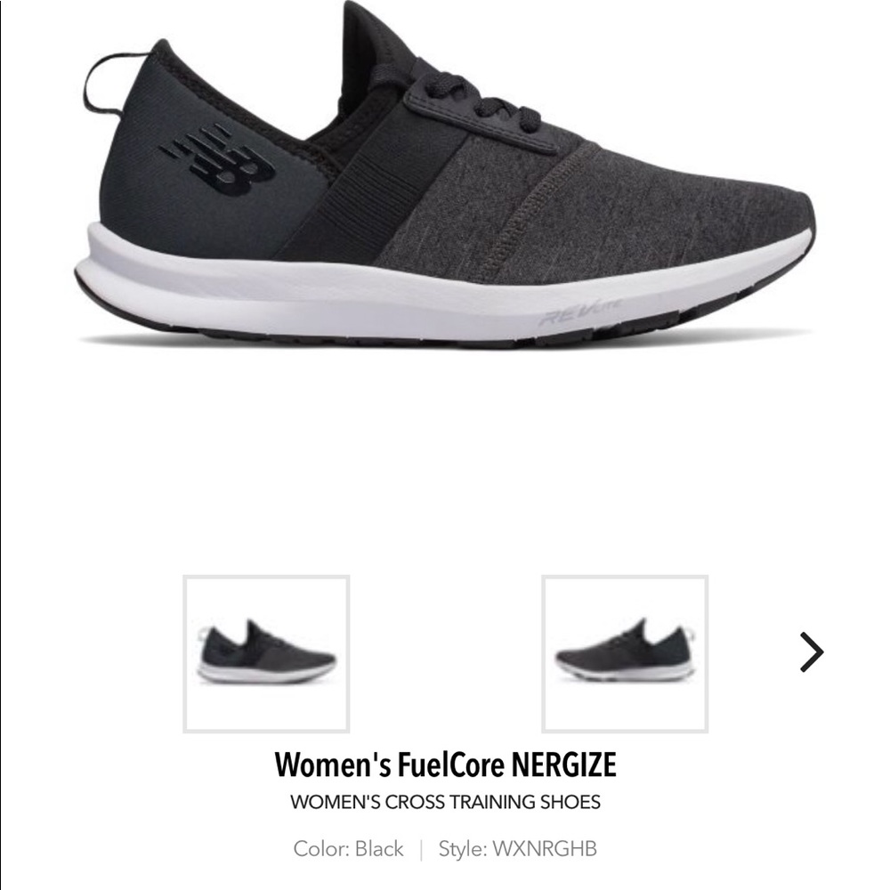 NIB New Balance FuelCore nergize sz 8 gray/white